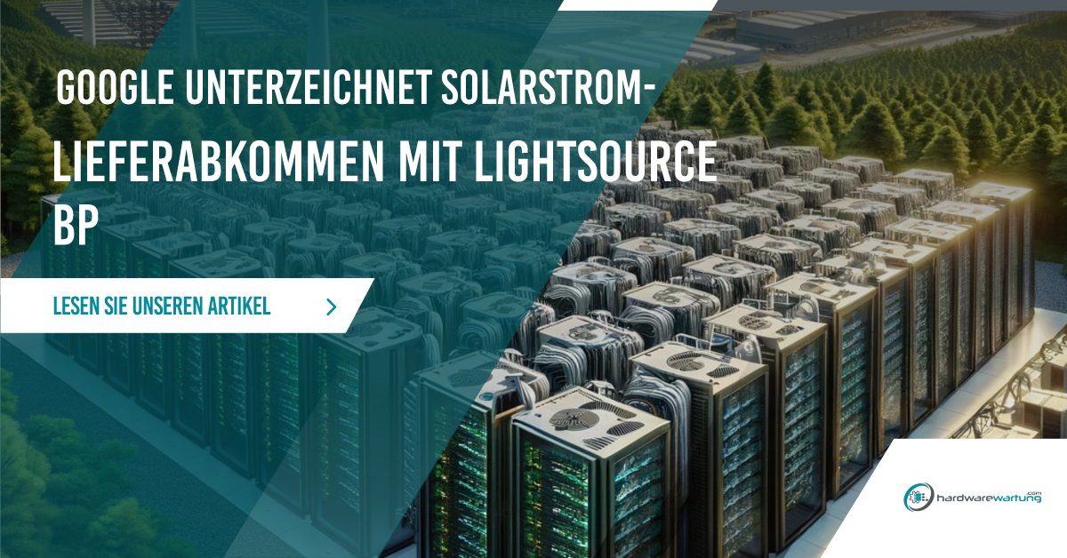 Google unterzeichnet Solarstrom-Lieferabkommen mit Lightsource bp