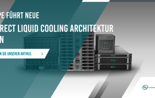 HPE führ neue Direct Liquid Cooling Architecture (DLC) ein