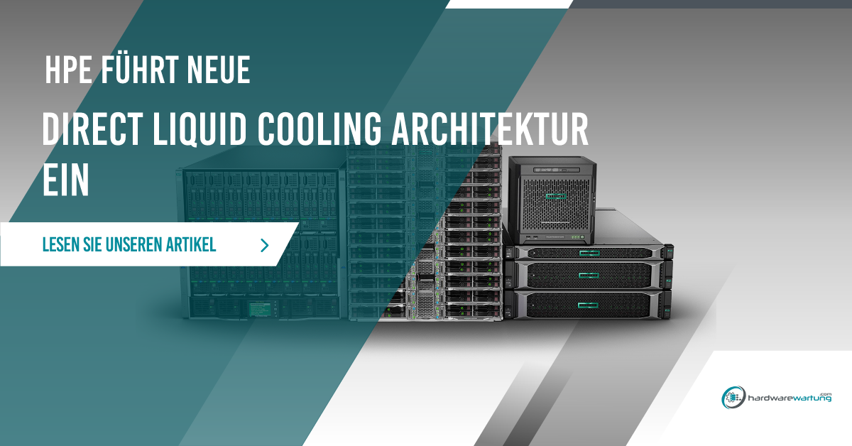 HPE führ neue Direct Liquid Cooling Architecture (DLC) ein