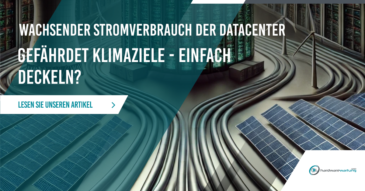 Wachsender Stromverbrauch der Rechenzentren gefährdet Klimaziele - Stromverbrauch einfach deckeln?