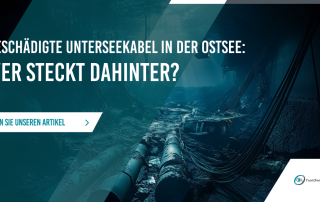 Beschädigte Unterseekabel in der Ostsee: Wer steckt dahinter?