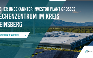 Bisher unbekannter Investor plant Rechenzentrum im Grenzgebiet zu den Niederlanden