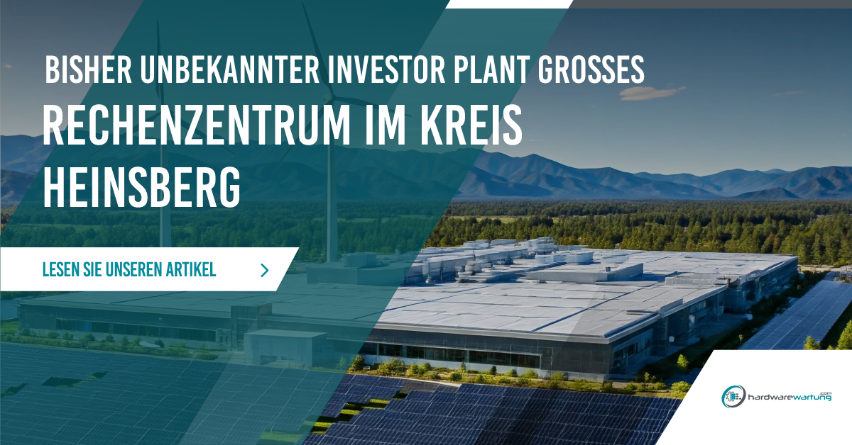 Bisher unbekannter Investor plant Rechenzentrum im Grenzgebiet zu den Niederlanden