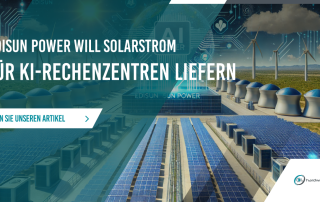 Edisun Power will Solarstrom für KI-Rechenzentren liefern