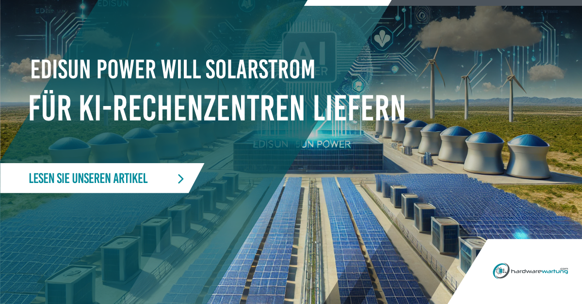 Edisun Power will Solarstrom für KI-Rechenzentren liefern