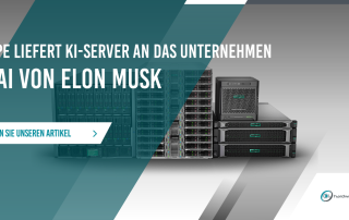 HPE liefert KI-Server an das Unternehmen xAI von Elon Musk