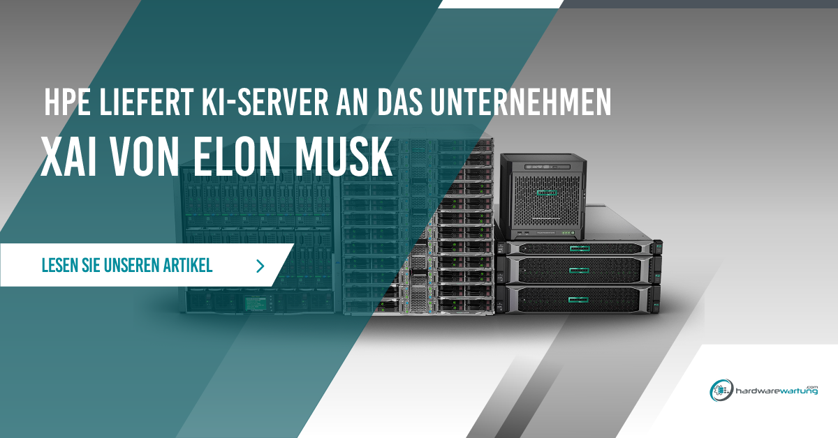 HPE liefert KI-Server an das Unternehmen xAI von Elon Musk