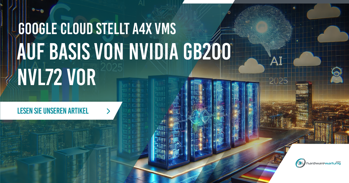 Google Cloud stellt A4X VMs auf Basis von NVIDIA GB200 NVL72 vor